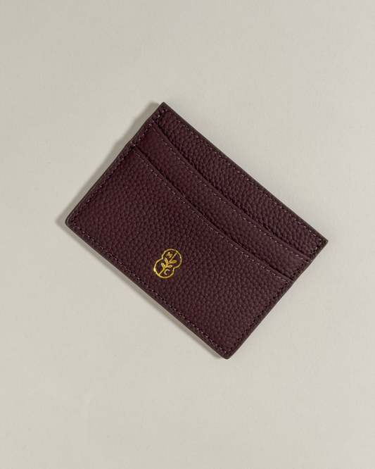 Mocha Card Case